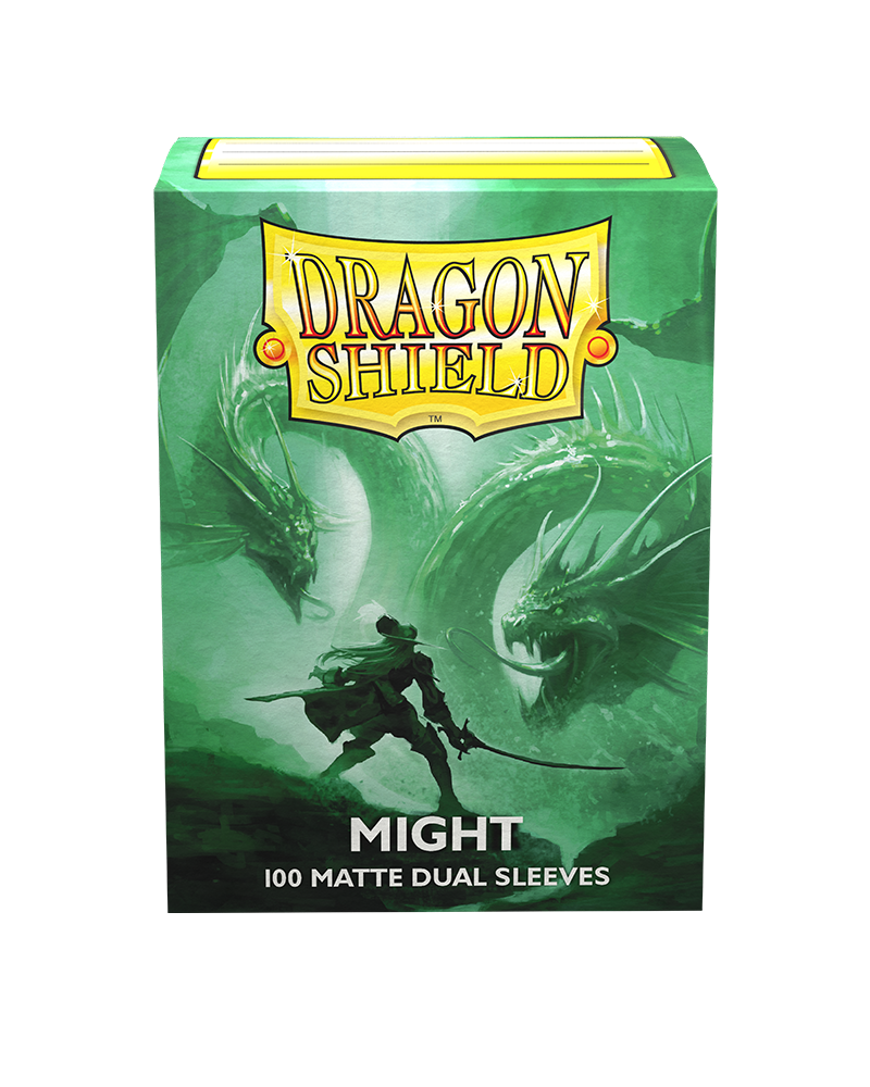 Dragon Shields: (100) Matte Dual - Might