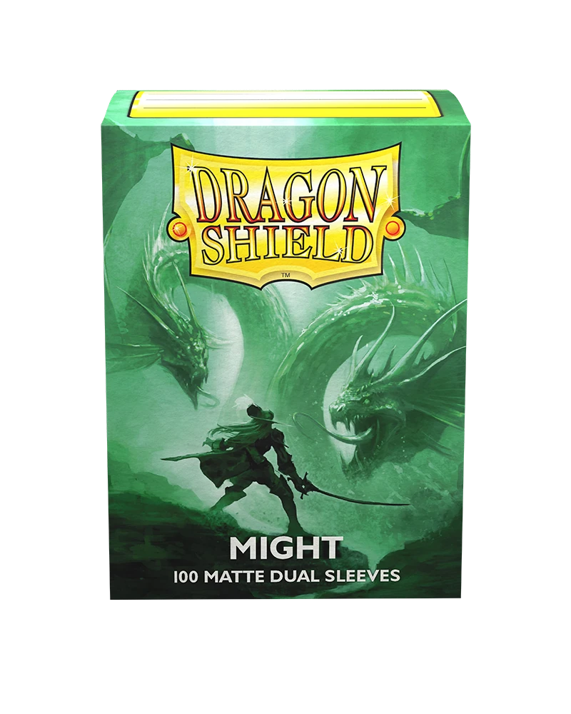 Dragon Shields: (100) Matte Dual - Might