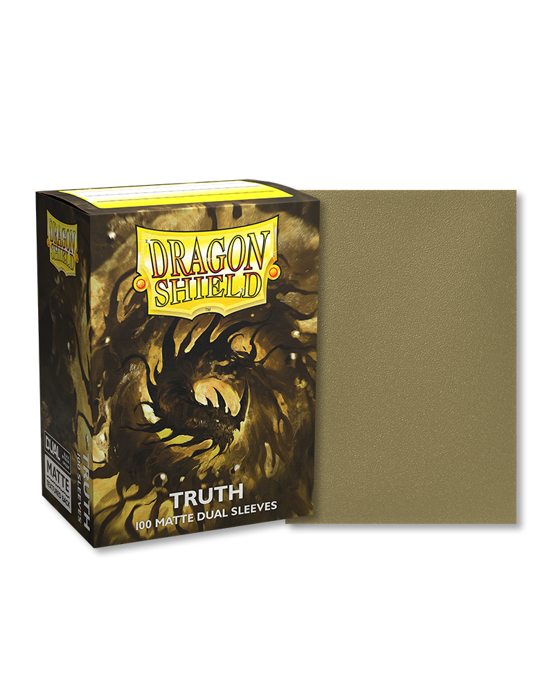 Dragon Shields: (100) Matte Dual - Truth