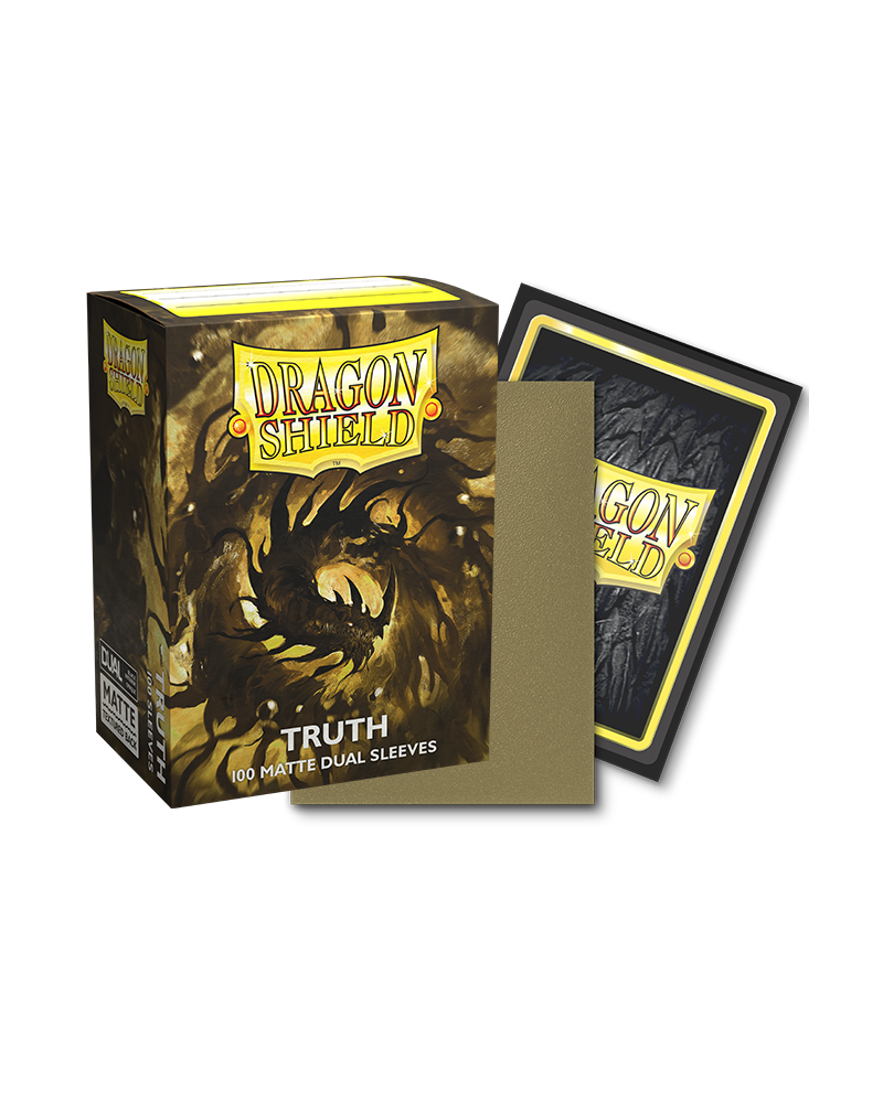 Dragon Shields: (100) Matte Dual - Truth