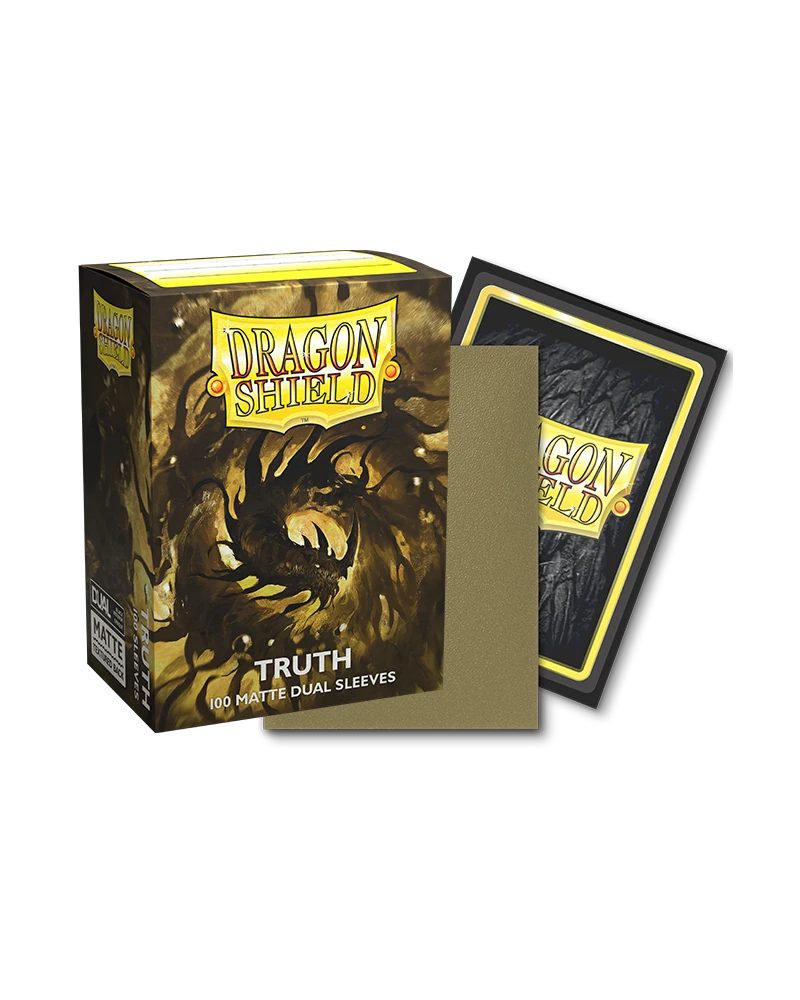 Dragon Shields: (100) Matte Dual - Truth