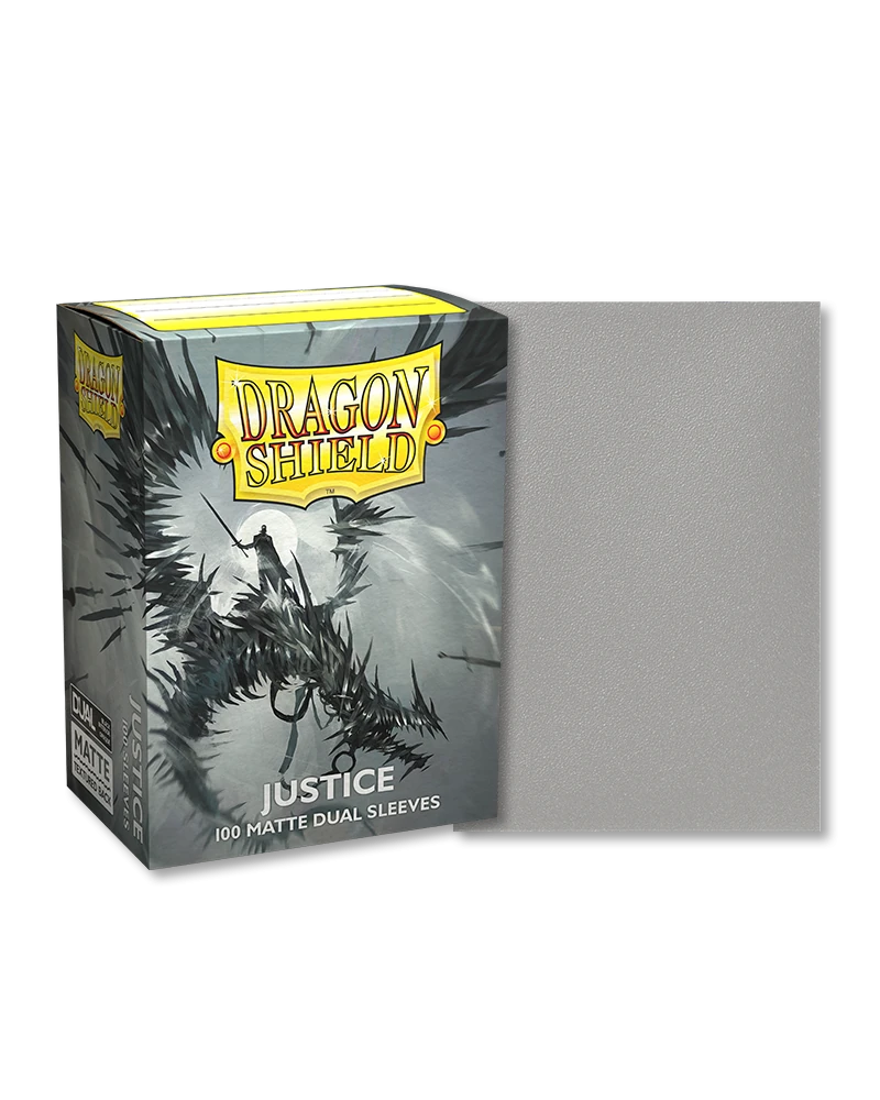 Dragon Shields: (100) Matte Dual - Justice