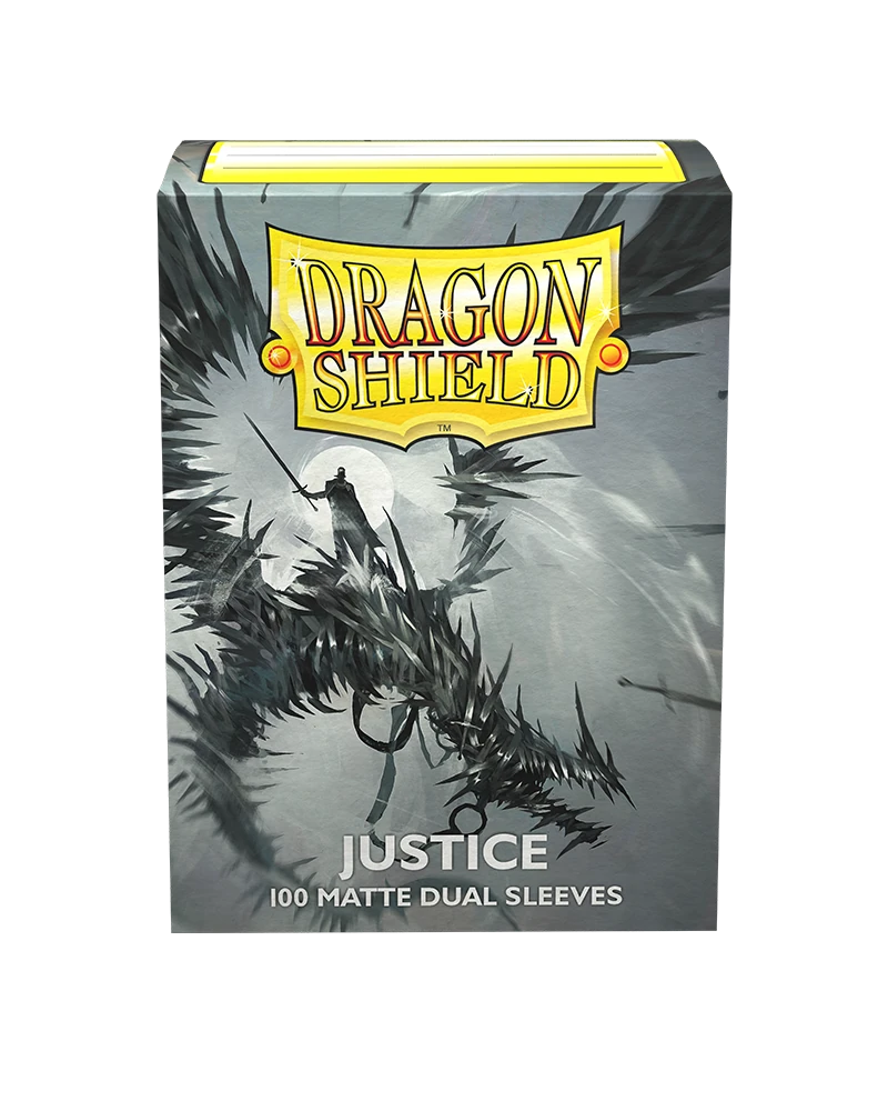 Dragon Shields: (100) Matte Dual - Justice