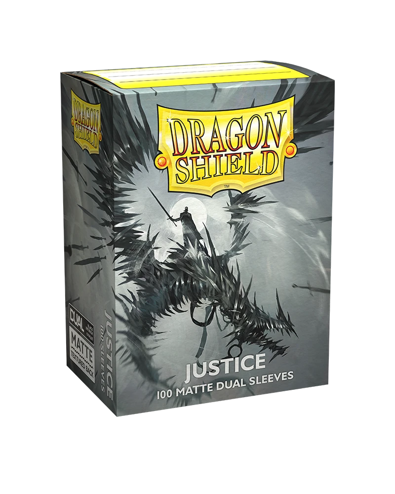 Dragon Shields: (100) Matte Dual - Justice