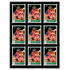 35PT 9-Card Black Border UV ONE-TOUCH® Magnetic Holder