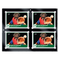 35PT 4-Card Black Border UV ONE-TOUCH® Magnetic Holder