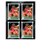 130PT 4-Card Black Border UV ONE-TOUCH® Magnetic Holder