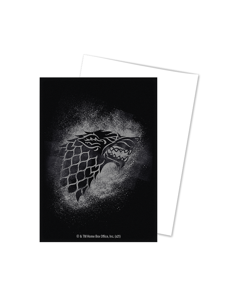 Dragon Shields: (100) Brushed Art - A Game of Thrones - House Stark