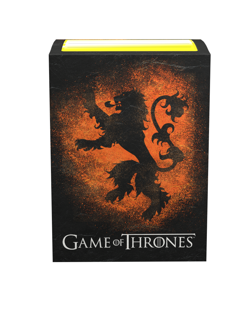 Dragon Shields: (100) Brushed Art - A Game of Thrones - House Lannister