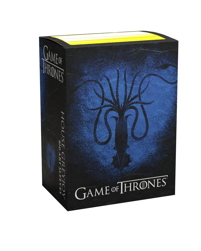 Dragon Shields: (100) Brushed Art - A Game of Thrones - House Greyjoy