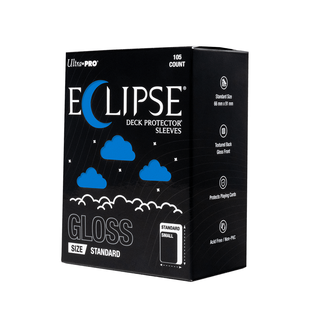 ECLIPSE® Gloss Standard DECK PROTECTOR® Sleeves: Pacific Blue - 105ct