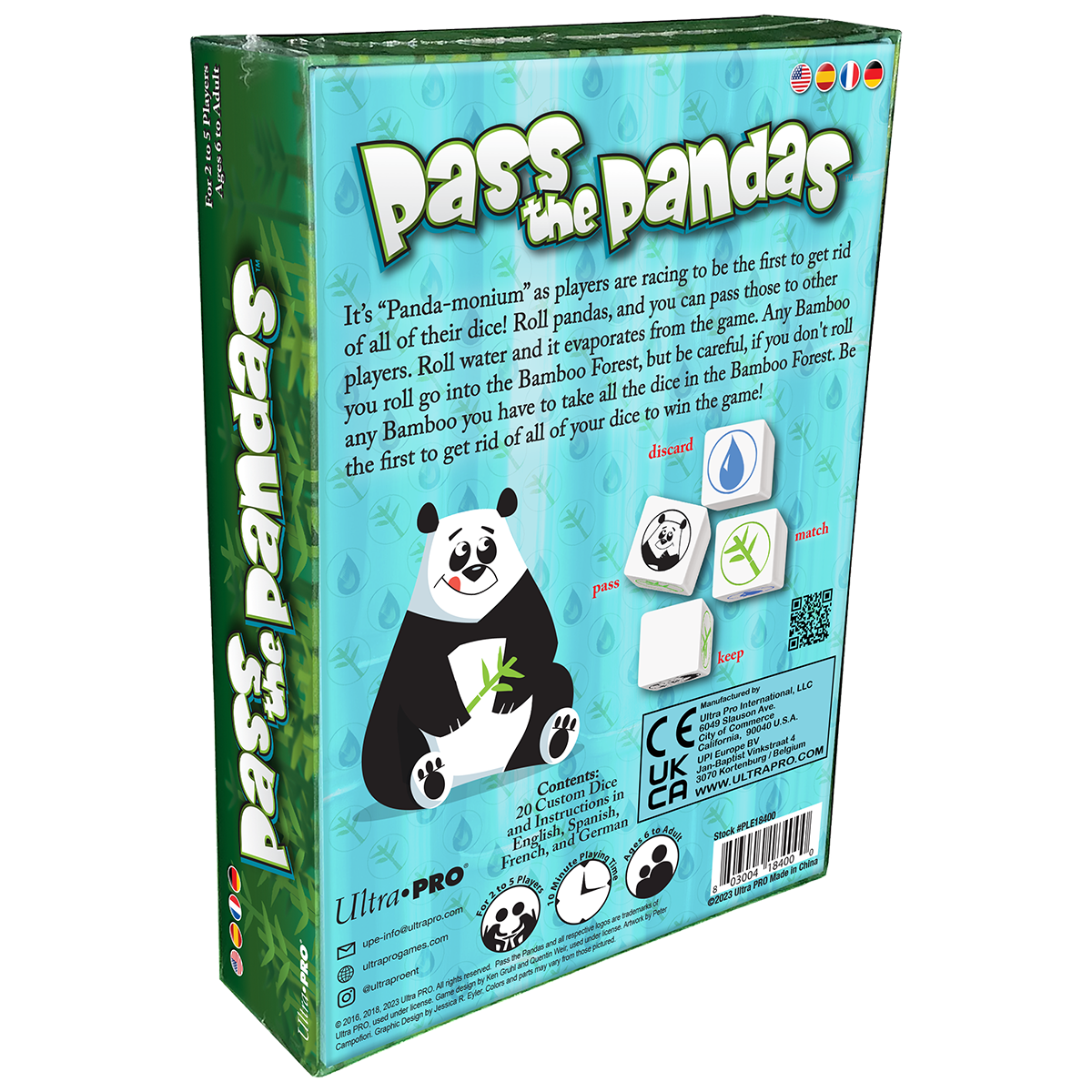PASS THE PANDAS® : Dice Game for Ages 6 and Up