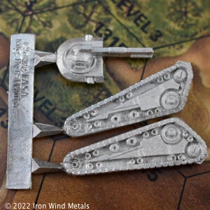 Ares Medium Tank Tread / Turret Sprue