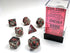 Translucent: Polyhedral Smoke/Red 7-Die Set