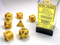 Opaque: Polyhedral Yellow/Black 7-Die Set