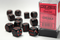 Opaque: 16mm D6 Black/Red Dice Block (12 Dice)