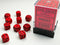 Opaque: 12mm D6 Red/Black (36)