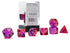 Gemini: Polyhedral Translucent Red-Violet/Gold 7-Die Set