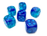 Gemini: 16mm D6 Blue-Blue/Light Blue Luminary (12)