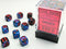 Gemini: 12mm D6 Black-Starlight/Red (36)