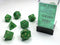 Vortex: Polyhedral Green/Gold 7-Die Set