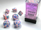 Festive: Polyhedral Pop Art/Blue 7-Die Set