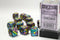 Festive: 16mm D6 Mosaic/Yellow Dice Block (12 Dice)