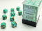 Marble 12mm D6 Oxi-Copper/White (36 dice)
