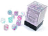 Nebula: 12mm D6 Wisteria/White (36 dice)