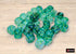 Borealis: Kelp/Light Green Luminary 12mm D6 (36 dice)