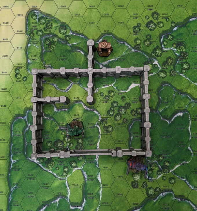 40MM Medium Wall Set