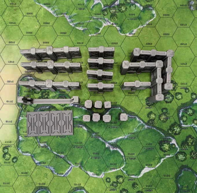 40MM Medium Wall Set