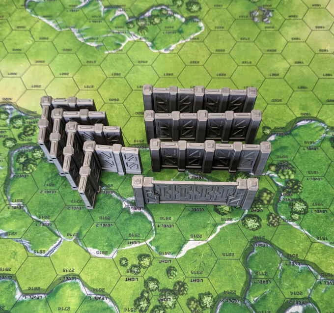 40MM Medium Wall Set