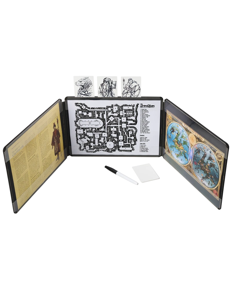 Game Master Screen - Iron Grey