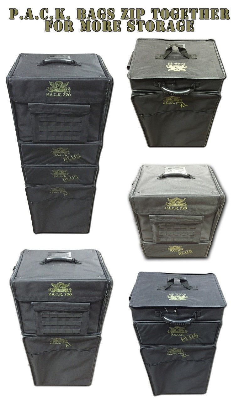 (720) P.A.C.K. 720 Molle Empty (Black)