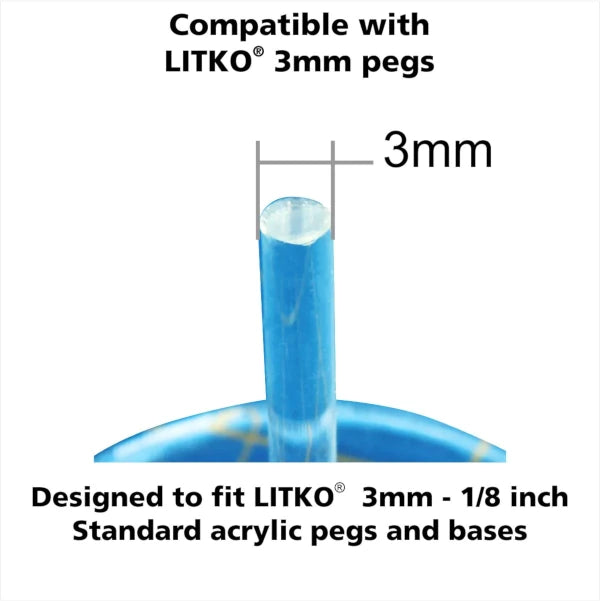 Jump Jet Flight Stands Compatible with 32mm (1.25 inch) Hexagon Base