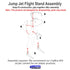 Jump Jet Flight Stands Compatible with 32mm (1.25 inch) Hexagon Base