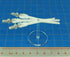 Missile Salvo Stand, Grey & Translucent White
