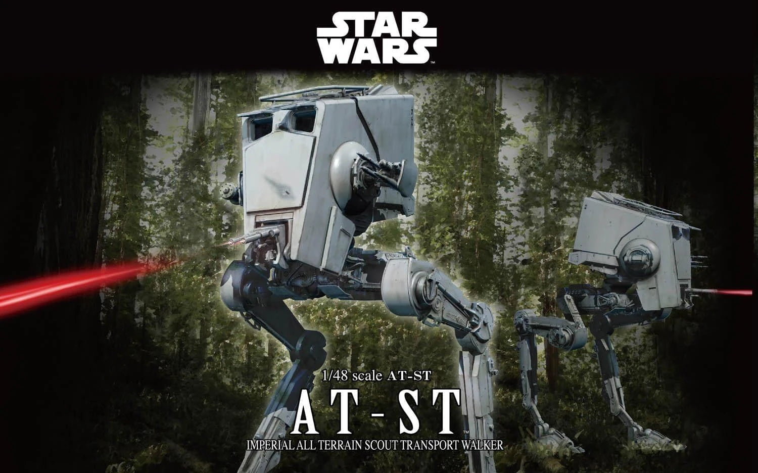 AT-ST Walker 1/48 Star Wars Model Kit