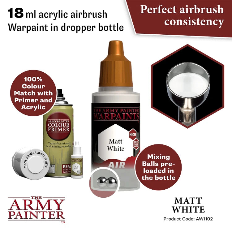 Matt White Air Paint