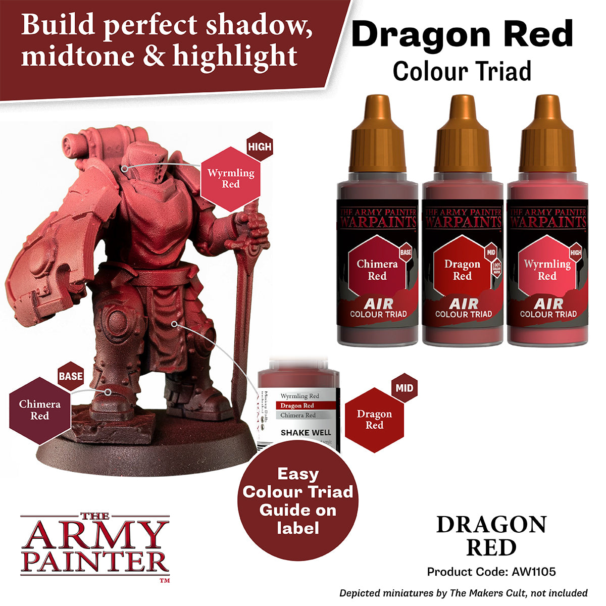 Dragon Red Air Paint