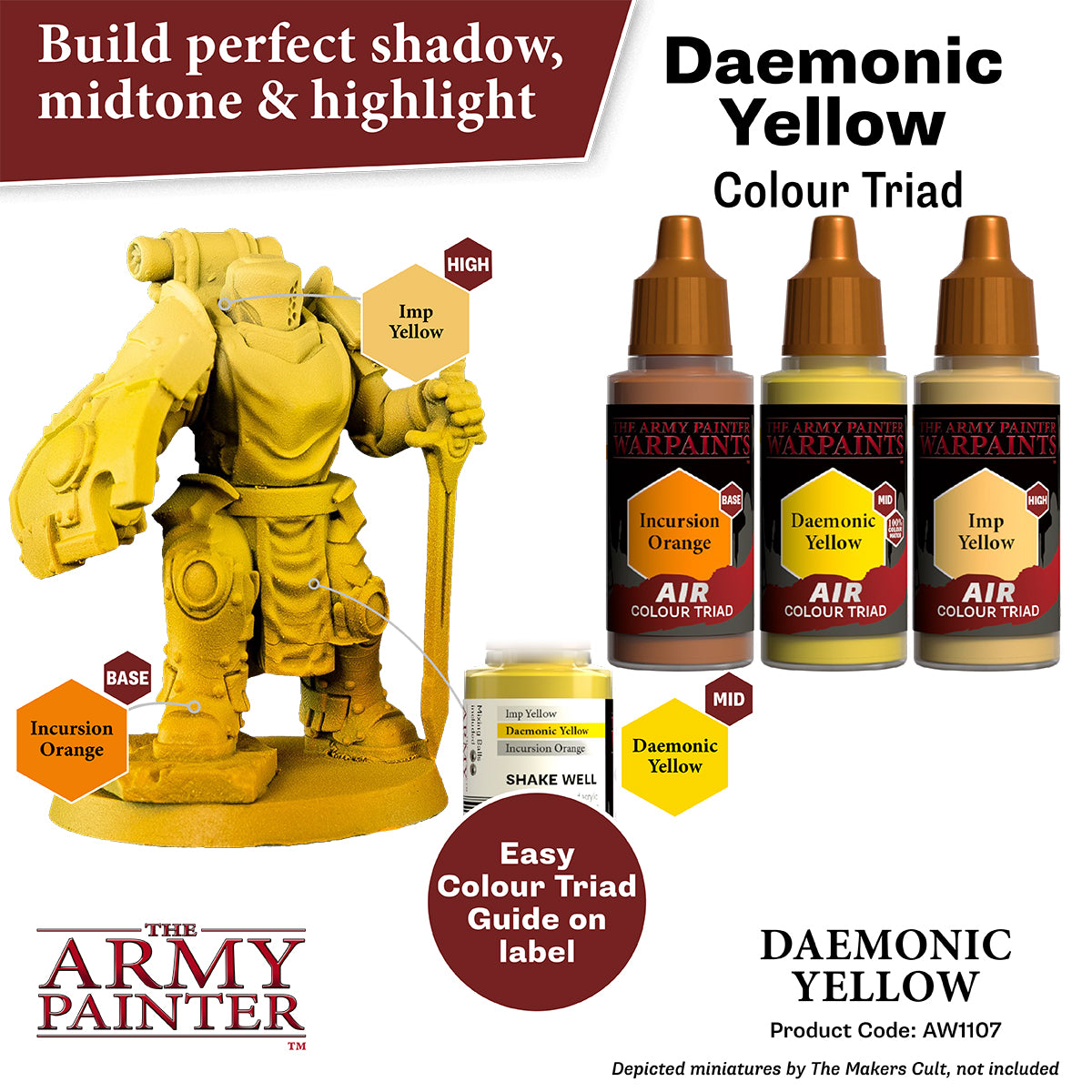 Daemonic Yellow Air Paint