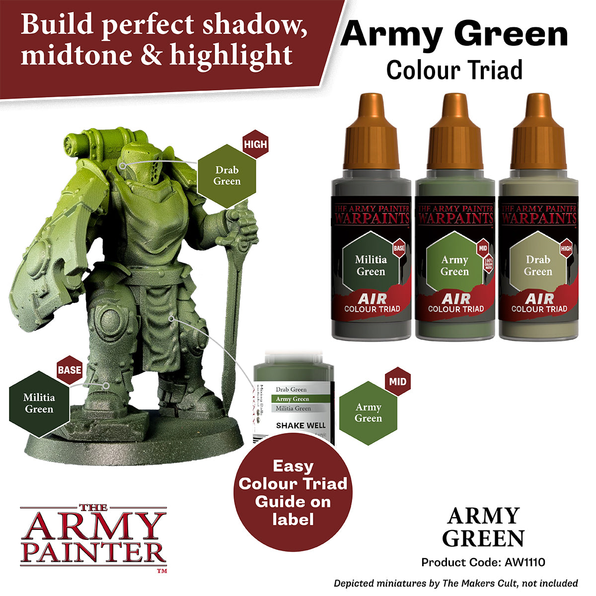 Army Green Air Paint