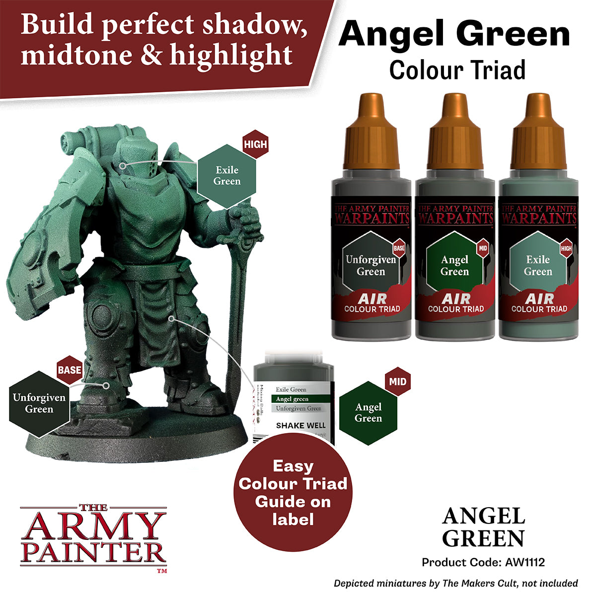 Angel Green Air Paint