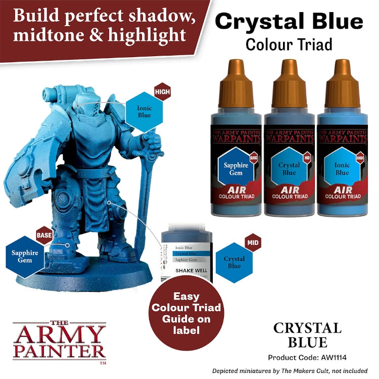 Crystal Blue Air Paint