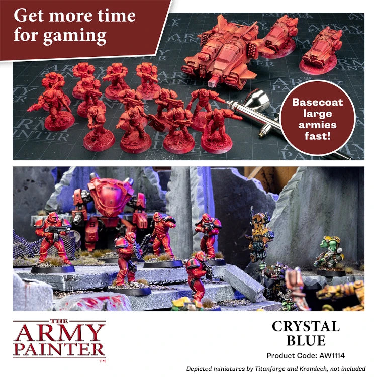 Crystal Blue Air Paint