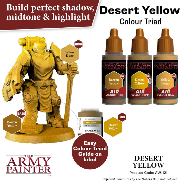 Desert Yellow Air Paint