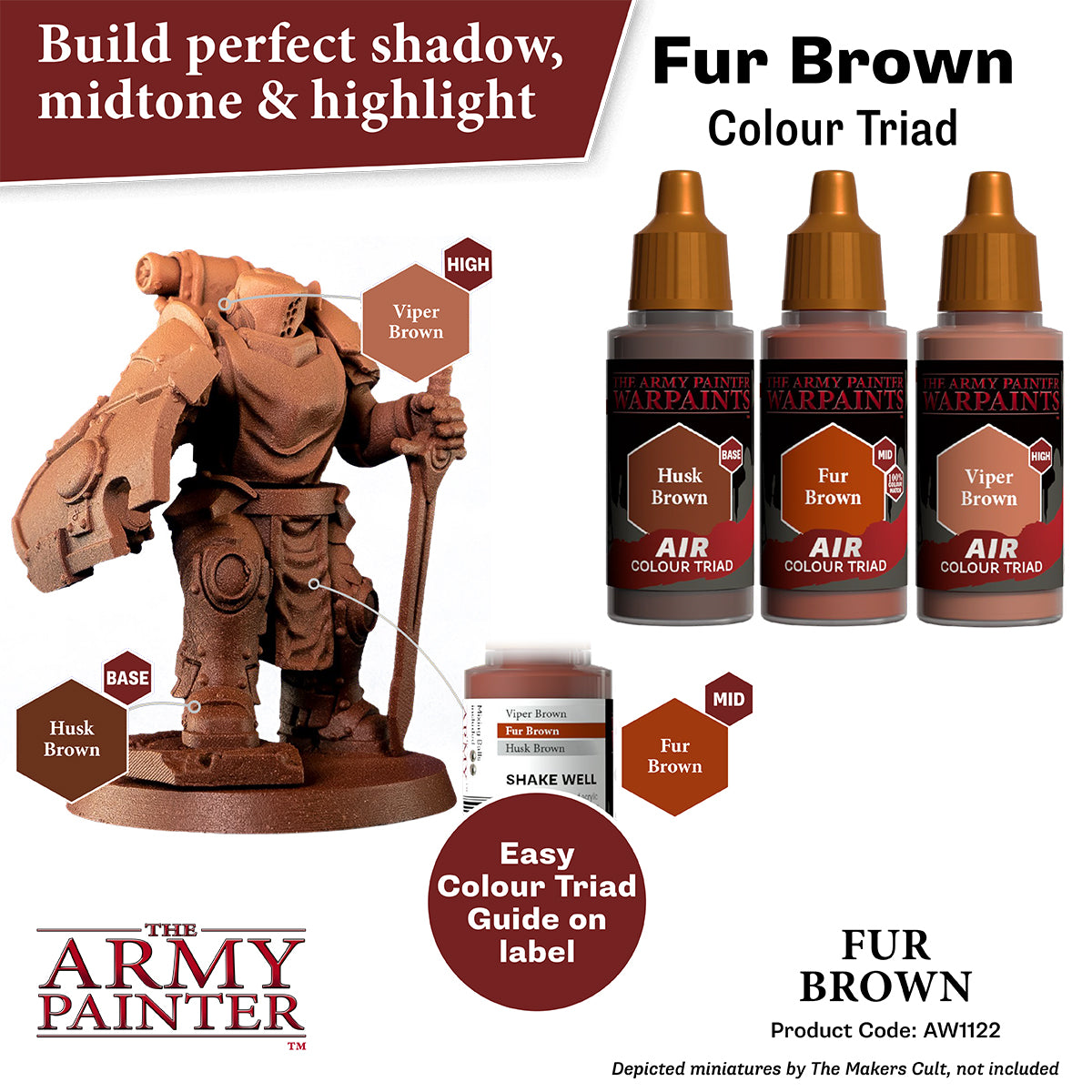 Fur Brown Air Paint