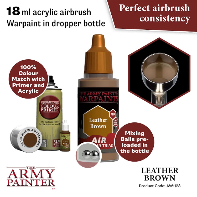 Leather Brown Air Paint