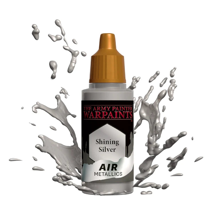 Shining Silver Air Paint